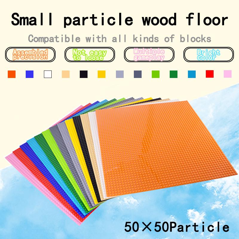 50x50 Dots Classic Large Base Plates - Small Size DIY Bricks Assembly Baseplates - ABS Plastic Building Block Plate for Children Gift