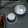 Camping Cookware Multipurpose Stainless Steel Cup with Hook Handle 50ml Capacity For Hiking Backpacking Adventure