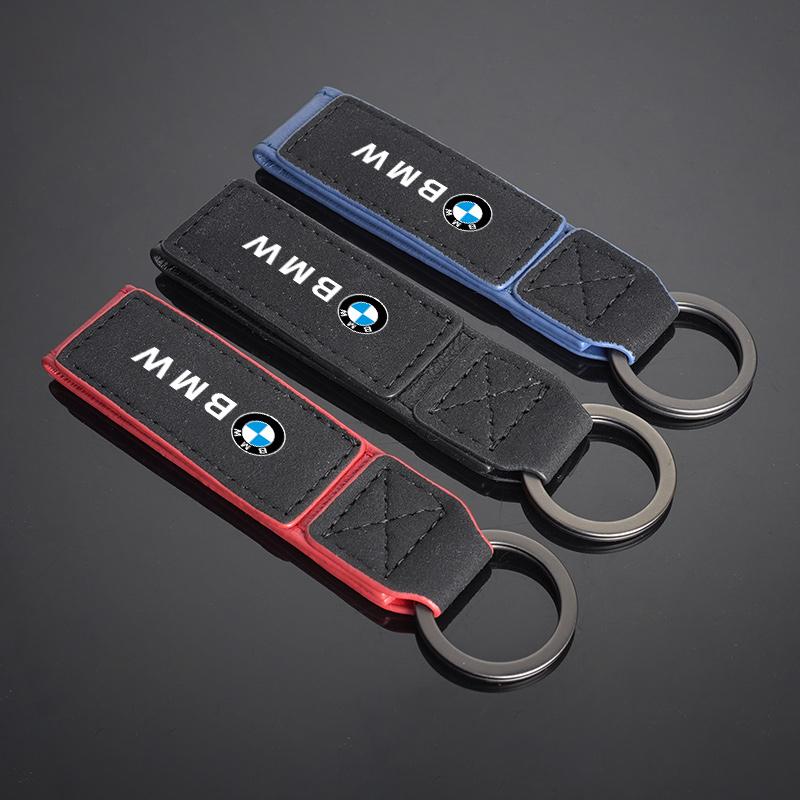 Car Keychain Chain Leather Keyring For BMW 1 2 3 4 5 7Series X1 X3 X4 X5 X6 X7 F10 F20 F30 G20 G30 F15 F16 Auto Accessories lcjh49