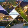 Solar Tiki Torches Flickering Flame Waterproof Outdoor Solar Lights Auto On/Off Decorative Lighting for Garden Yard Patio Pathway