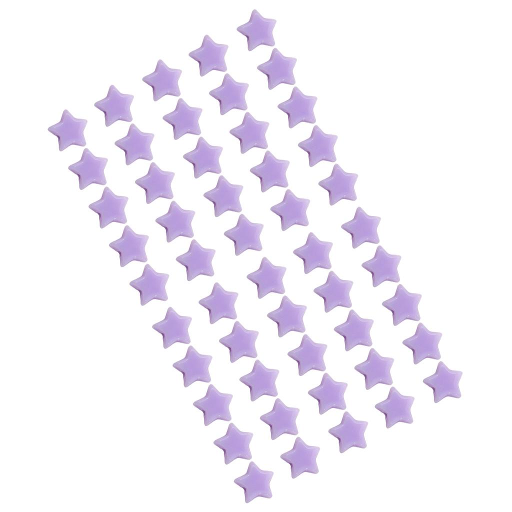 50PCS Star Beads Cute Acrylic Star Loose Beads for DIY Craft Jewelry Making Bracelet Necklace