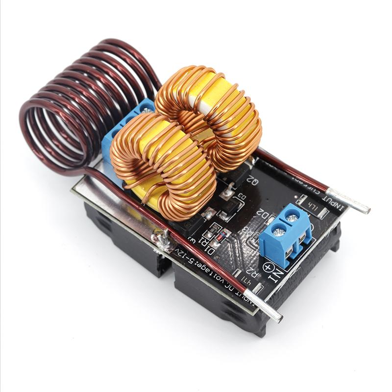 Mini płyta grzewcza indukcyjna ZVS 5-12V 120W Sterownik Flyback Grzałka DIY Kuchenka + Cewka zapłonowa