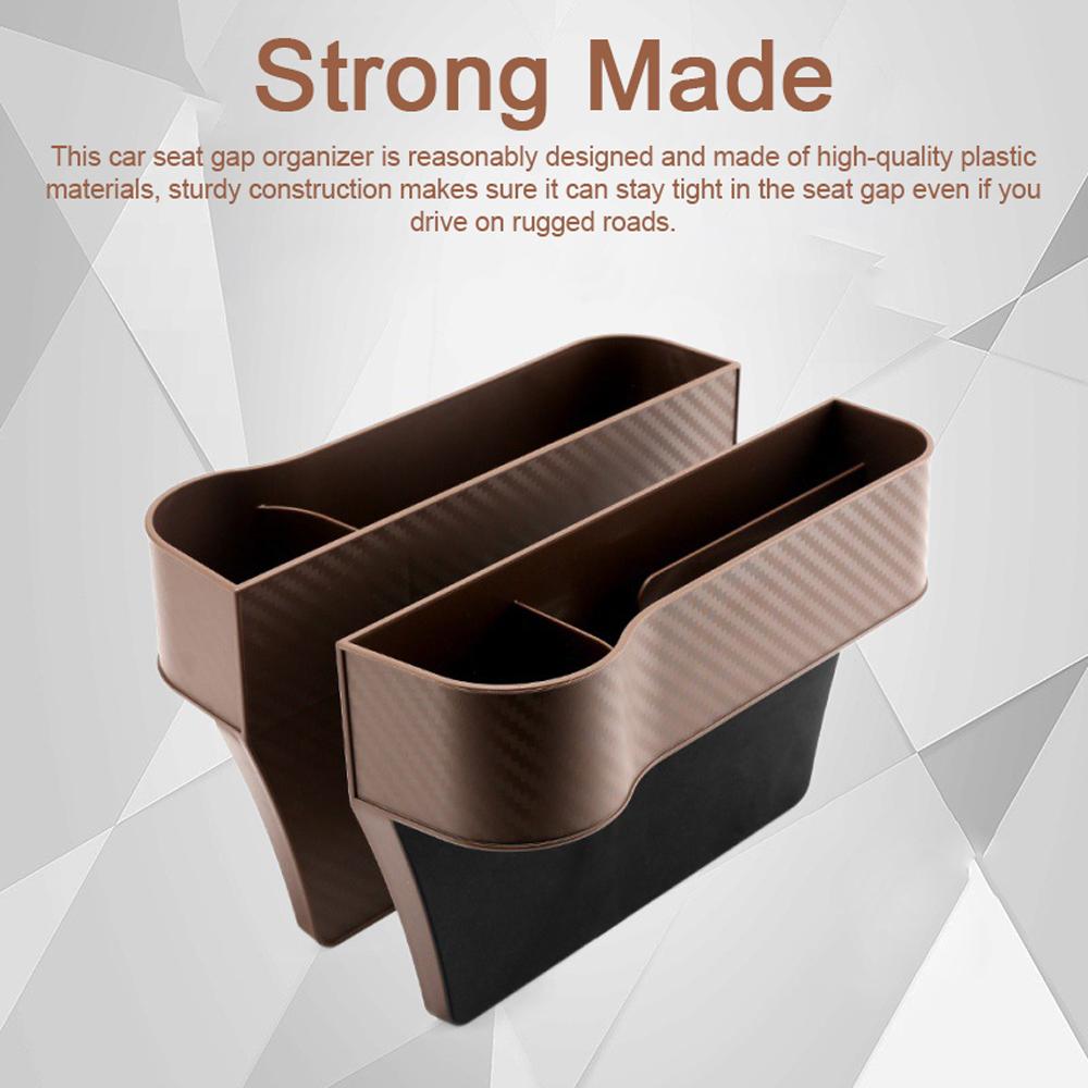 Car Seat Organizer Multifunctional Car Front Seat Storage Box, Universal Fit for Cars, SUVs and Trucks