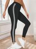 High-waisted Yoga Pants Spring/summer Lightweight Athletic Running Pants Outerwear-friendly 9-inch Tight Athletic Leggings