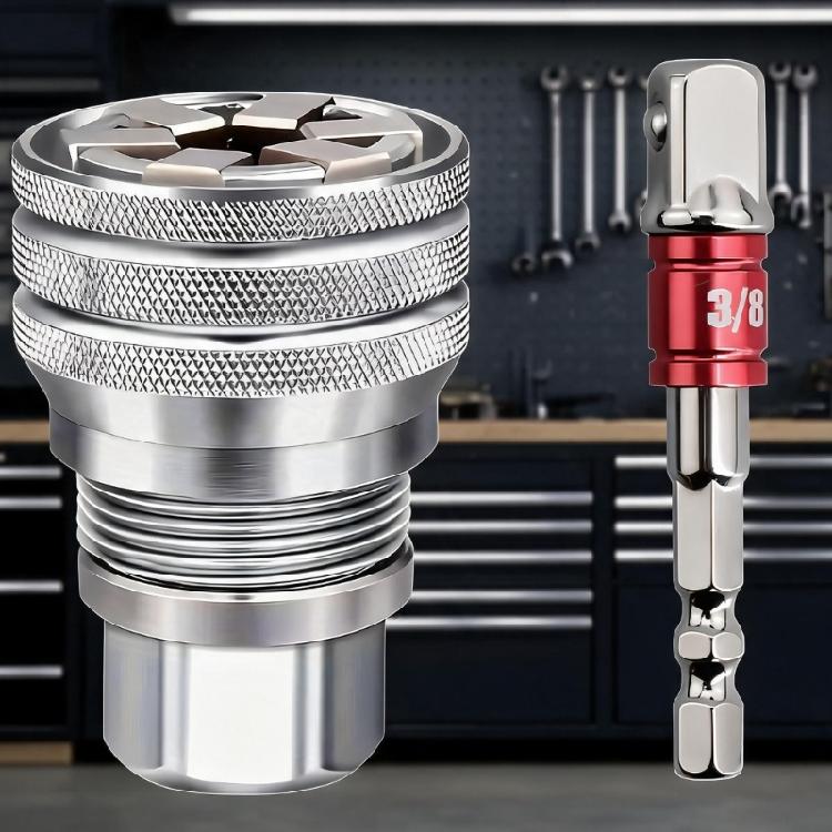 Socket Wrench Multifunctional Ratchet Quick Wrench 10-19Mm 3/8Inch Socket Tool for Ratchet Wrench Accessories