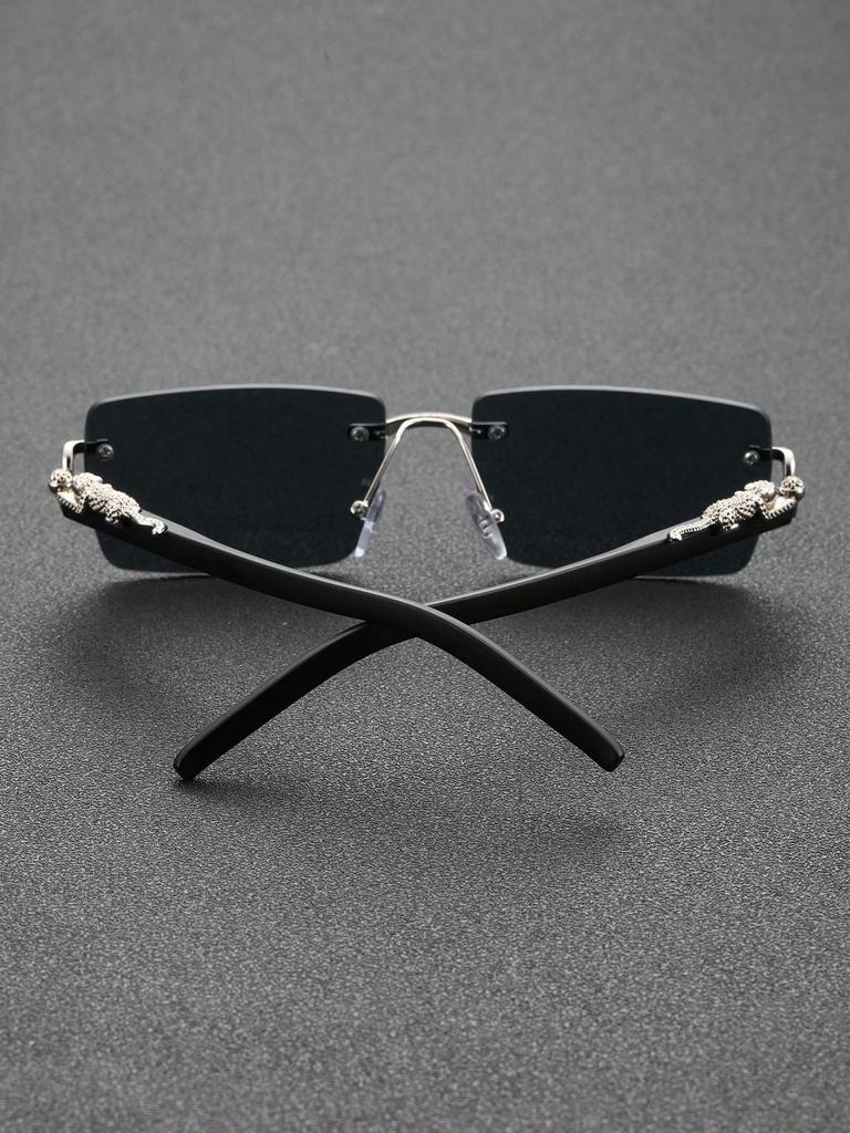 1/2 PCS Unisex Classic Square Frame Fashion Metal Sunglasses For Cool Outdoor Cycling Fishing Clothing Accessories