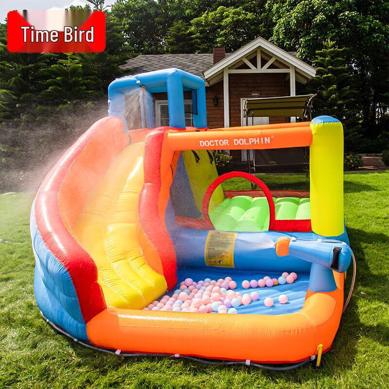 Shimao Kids Inflatable Water Play Castle & Playground