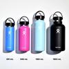 Wide Mouth Stainless Steel Water Bottle, 32oz (946ml), Leaf Design, Insulated (Official Japanese Product)