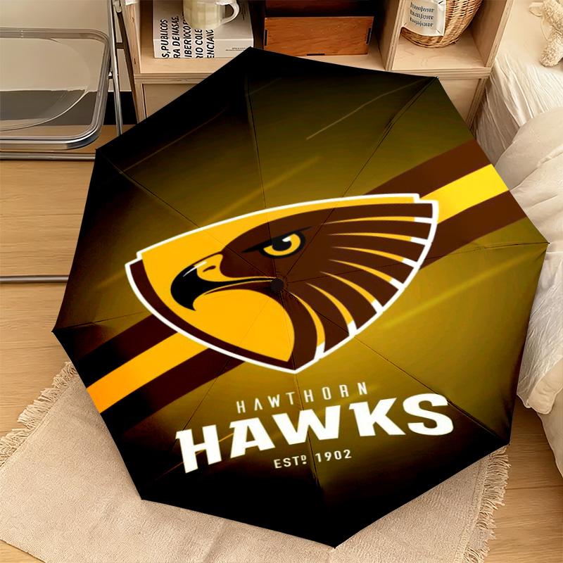 1PC Parramatta Eels Logo Automatic Umbrella - Suitable Travel Outdoor Portable Umbrella Birthday Gift Daily Essentials