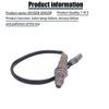 Upstream Oxygen O2 Sensor For Nissan 370Z Infiniti Q50 3.7L 2014 2015 2016 2017 211500-7610 2115007610 H8201246037 211500 7610
