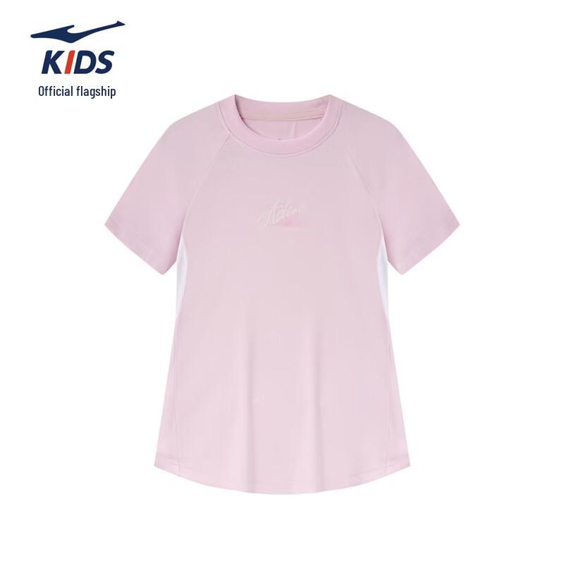 ERKE Girls' UV 50+ Quick Dry Summer T-Shirt