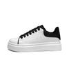McQueen men's shoes autumn niche design sense casual board shoes brand sports platform white shoes