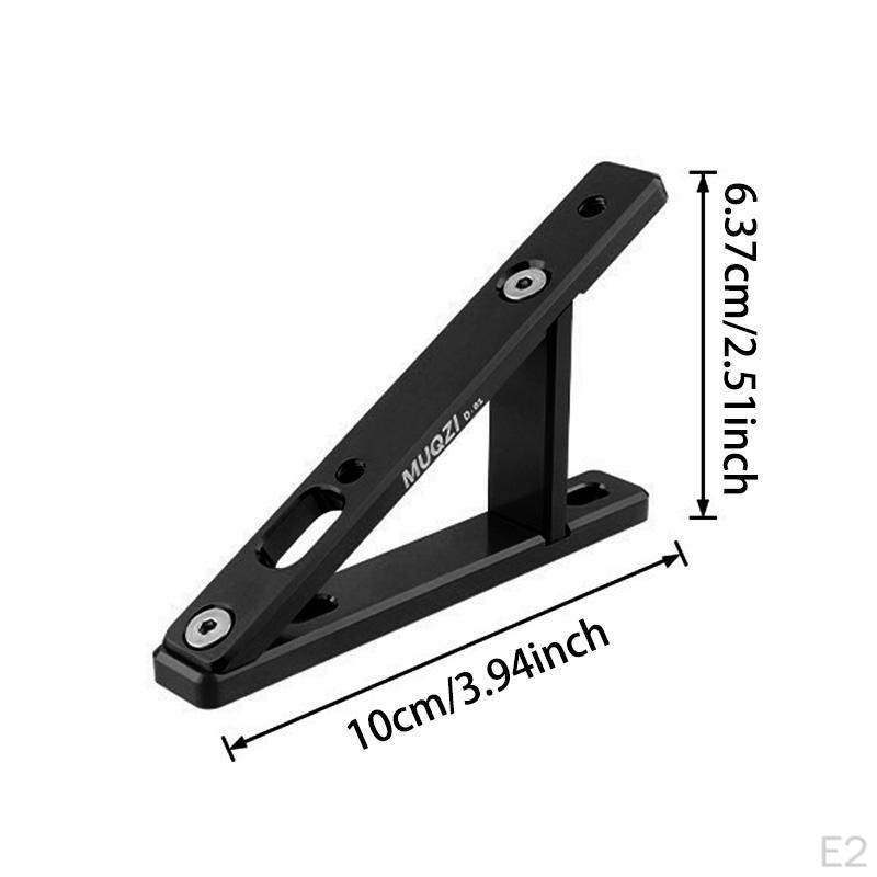 Aluminium Alloy Bike Bottle Holder Converter with Mounting Base for Cycling