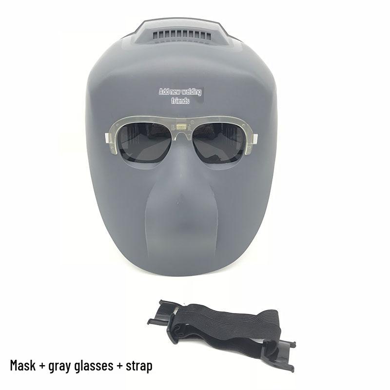 Head-Mounted Breathable Welding Mask - Anti-Scald Argon Arc Gas Shielded Welder Face Protection