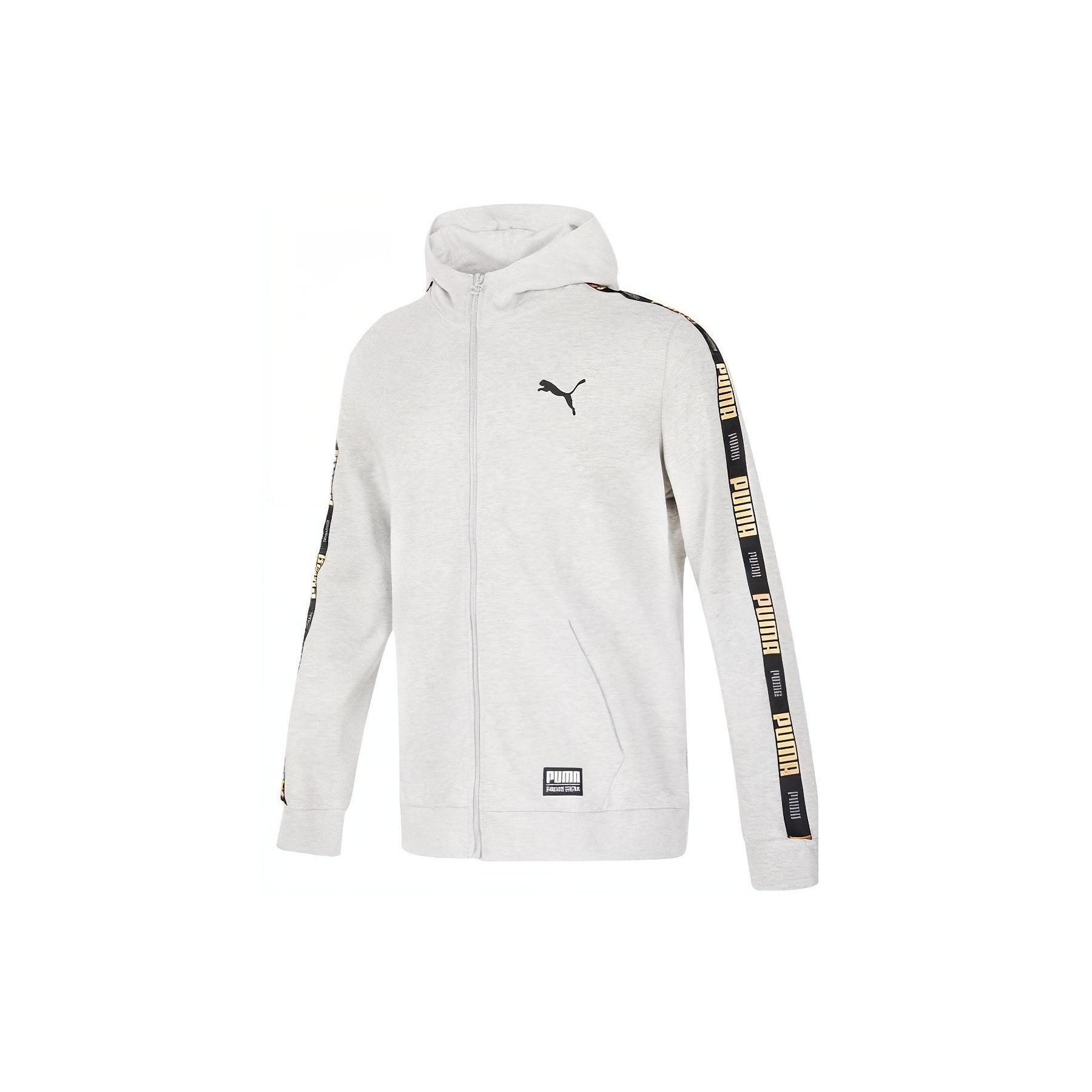 PUMA Handwriting Label Jacket  Grey  Men s 539532-04 XL