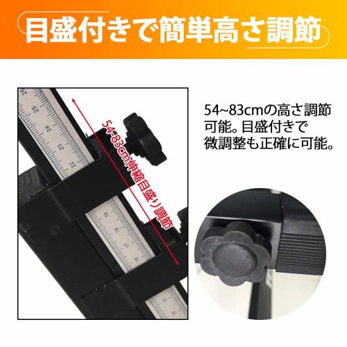 Iimono117 Z-Shaped Keyboard Stand, Height Adjustable, for Digital Pianos, Electronic Keyboards, Piano Stands, Easy Assembly, Portable, Suitable for Ki