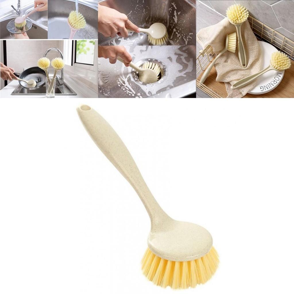 Durable And Eco-friendly Long Handle Cleaning Brush Ideal For Household Kitchen Tasks