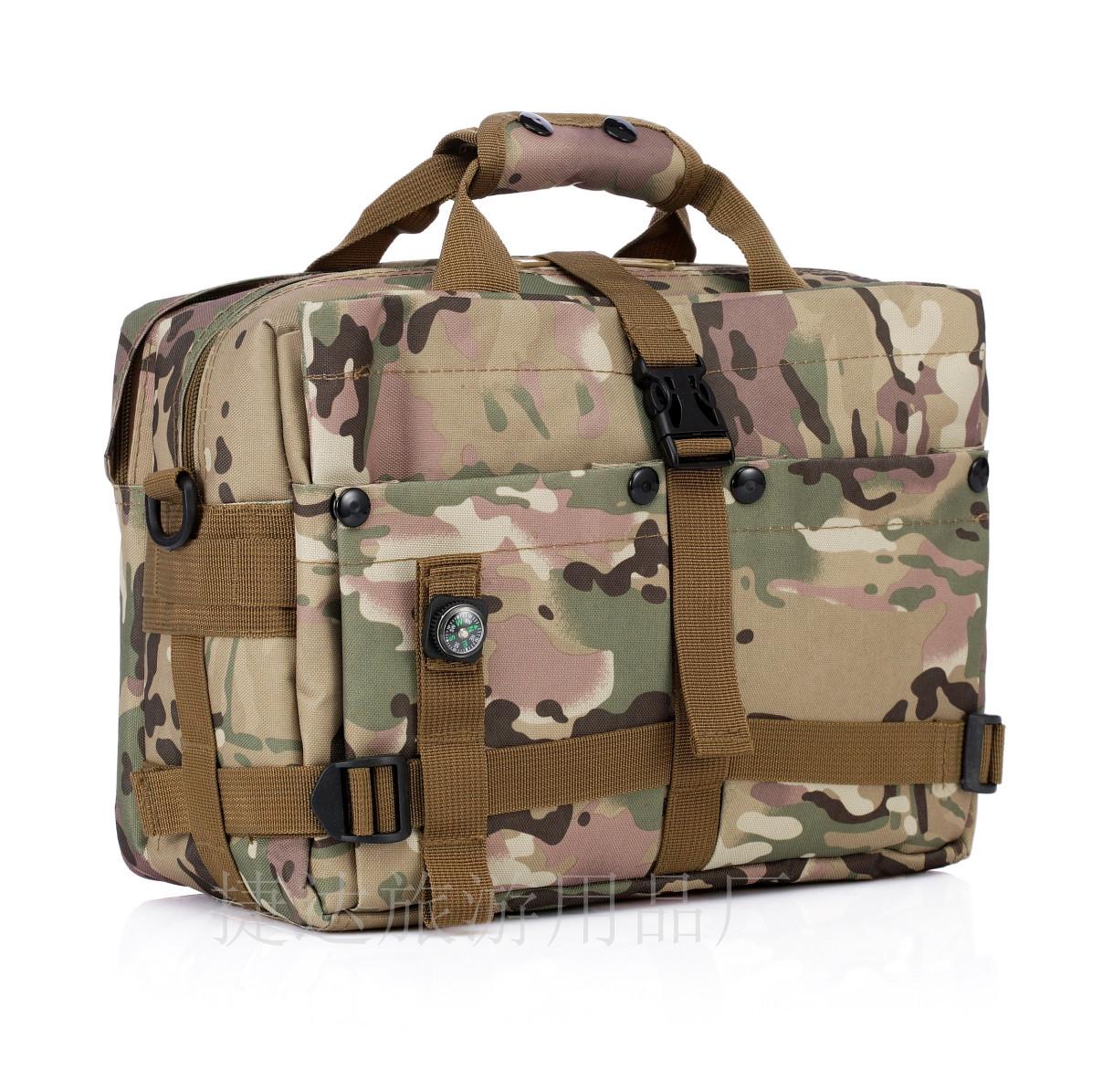 

Compass Camouflage Tactical Laptop Messenger Bag - Single Shoulder & Crossbody Handbag