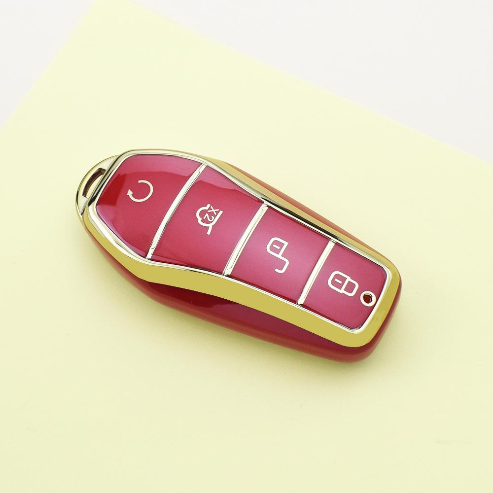 Soft Fashion Tpu Car Key Fob Case Shell Fob Cover Auto Key Case Protector For Byd Qin Plusdmi Atto 3 Han Ev Dolphin Accessories