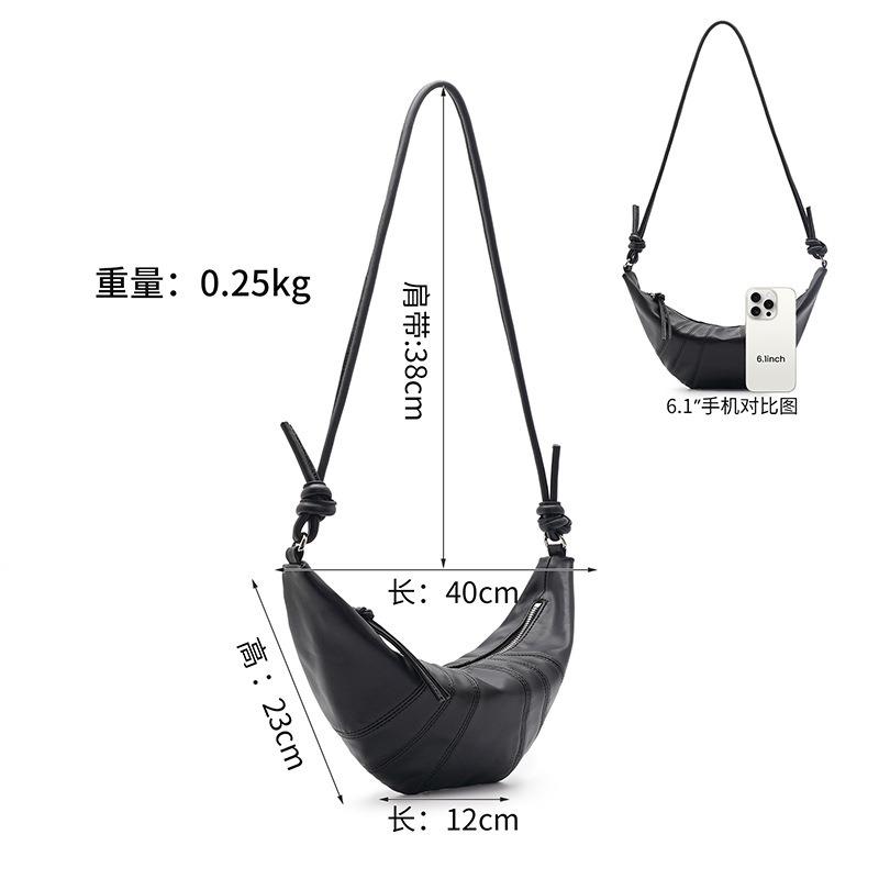 New leather women's bag multi-functional women's messenger breast bag high-end leather women's bag fashionable women's messenger bag