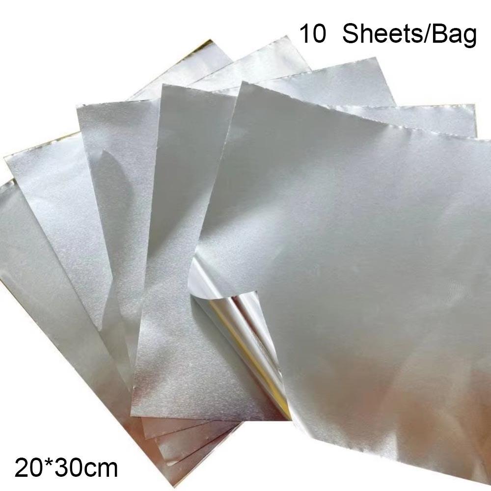 70 micron Thick Engraving Drawing paper 20*30cm Handmade Aluminum Foil Art Paper Gold Foil DIY Foil Paper Christmas ornament