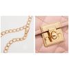 Women Quilted Crossbody Shoulder Bag With Chain Strap Solid Color Pu Leather Small Square Bag