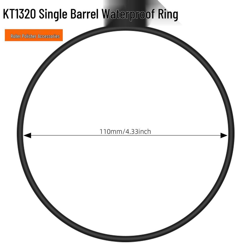 KT6808 Polisher Roller Accessories Kit: Seal Ring, Buckle, Stick, KT2000 Lid & Small Parts
