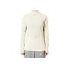 Nike Solid Color Brand Logo Print Crew Neck Pullover Long Sleeve T-Shirt Women Tops Beige AO9227-258