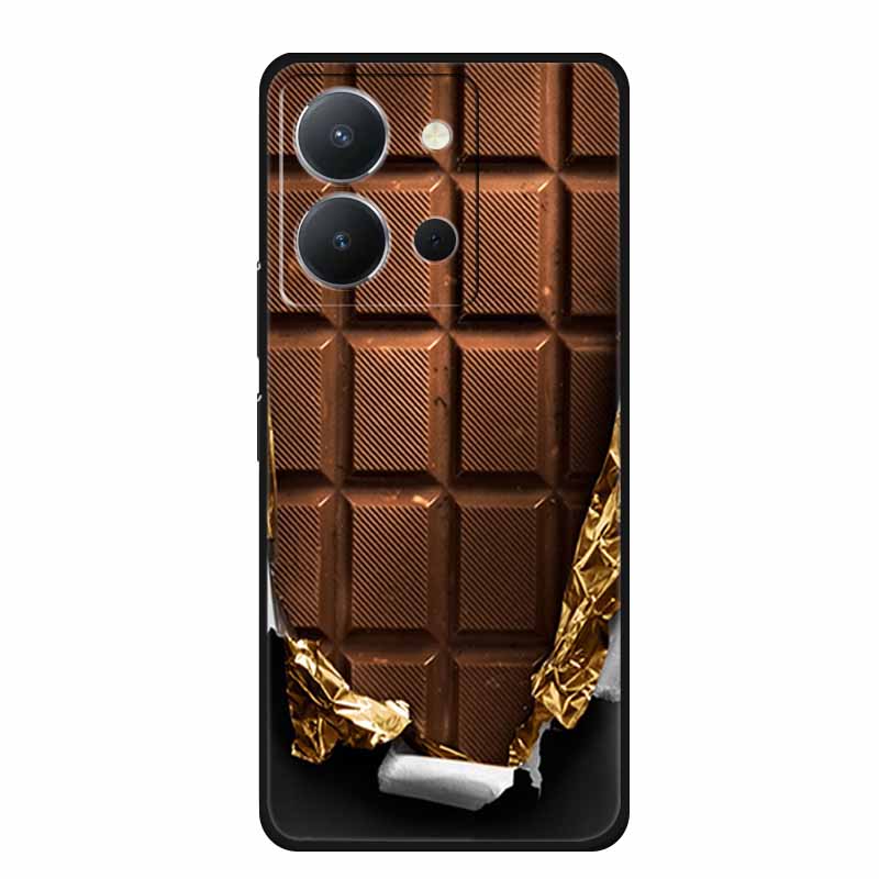 For Vivo Y36 4G Case Animals TPU Soft Cover Silicone Phone Cases For VivoY36 4G Russian Version Shockproof Protector Wolf Coque