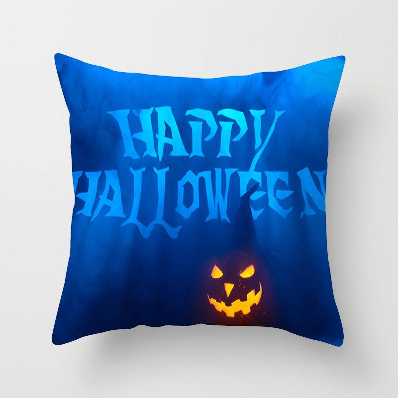 New Halloween Pumpkin Home Decoration Pillow Cover Sofa Cushion Pillow Cover