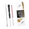 Alasum 3-Piece Woodwind Instrument Repair Tool Kit for Saxophone, Clarinet, Flute, and Piccolo: Precision Screwdriver Maintenance Kit