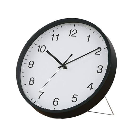 

NITORI Silent Second Hand Hanging Clock SW Diameter 31cm Black NITORI 8172772