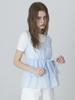 ADOREBELLE Wappen Frill Layered Bustier - Sky Blue