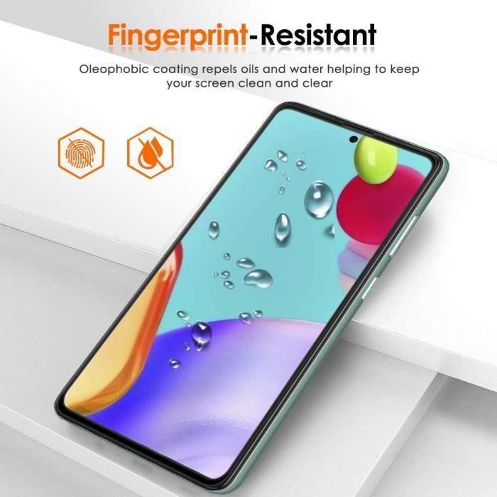Verre Trempé - BOOLING - Samsung Galaxy A52s 5G - Résistance 9H - Anti-Huile - Anti-Choc