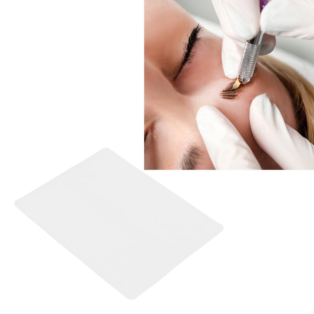 Blank Tattoo Practice Skins 10Pcs 14x19cm Tattooing and Microblading Eyebrow Practice Skin for Beginners