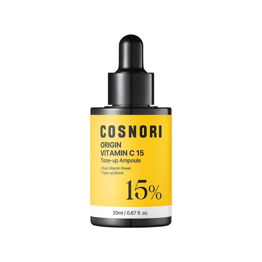 COSNORI Origin Vitamin C 15 Tone-Up Ampulle Aufhellender Glow 20ml Strahlendes Gesichtsserum