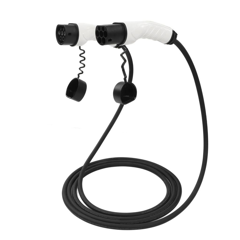 EV Charging Cable 250V 16A Type 2 To Type 2 3.6kW 5m Single Phase IP55 Waterproof for Electric Vehicles