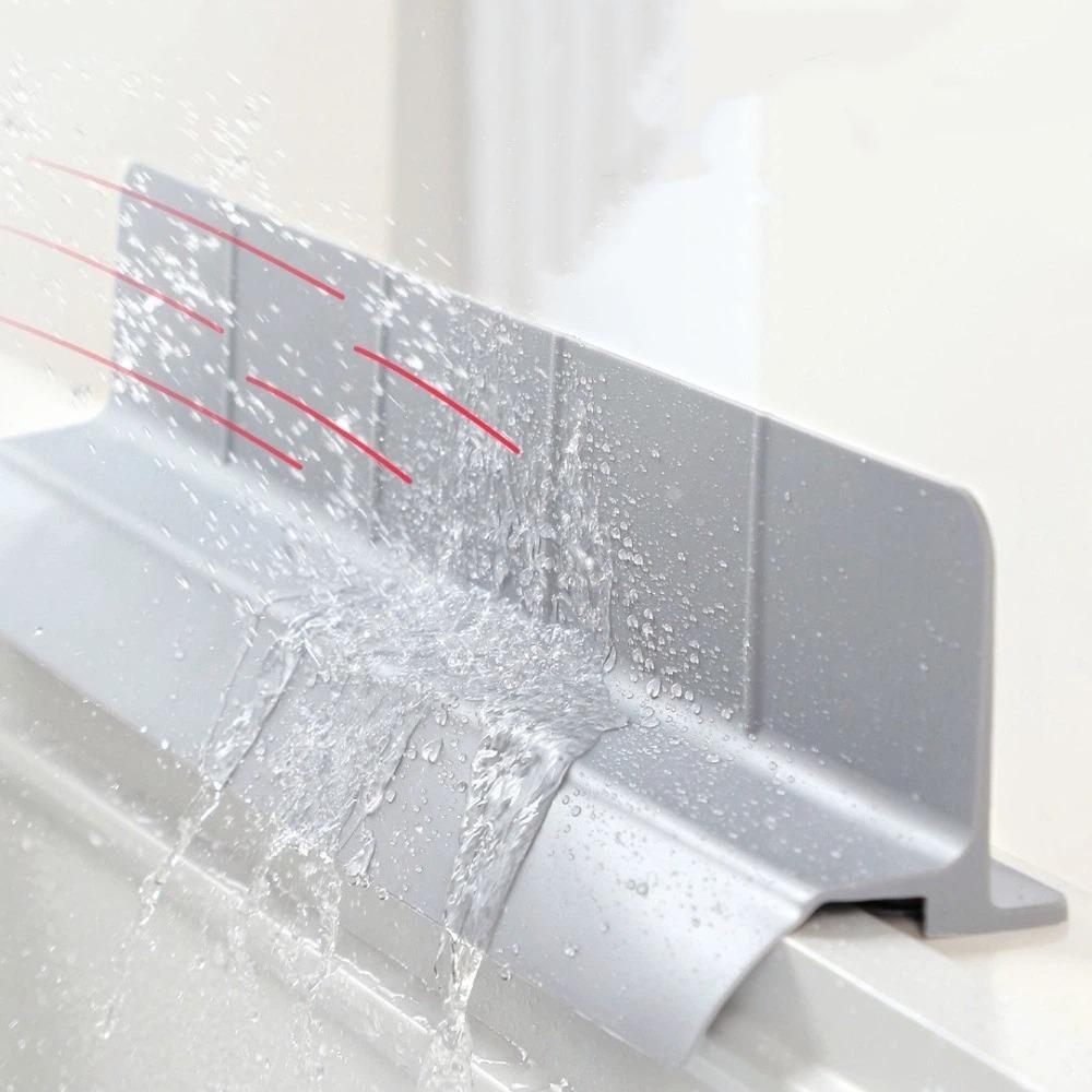 Anti-splash Silicone Sink Barrier Flexible Sink Water Baffle Splash Barrier Sink Flap  Bar Sink