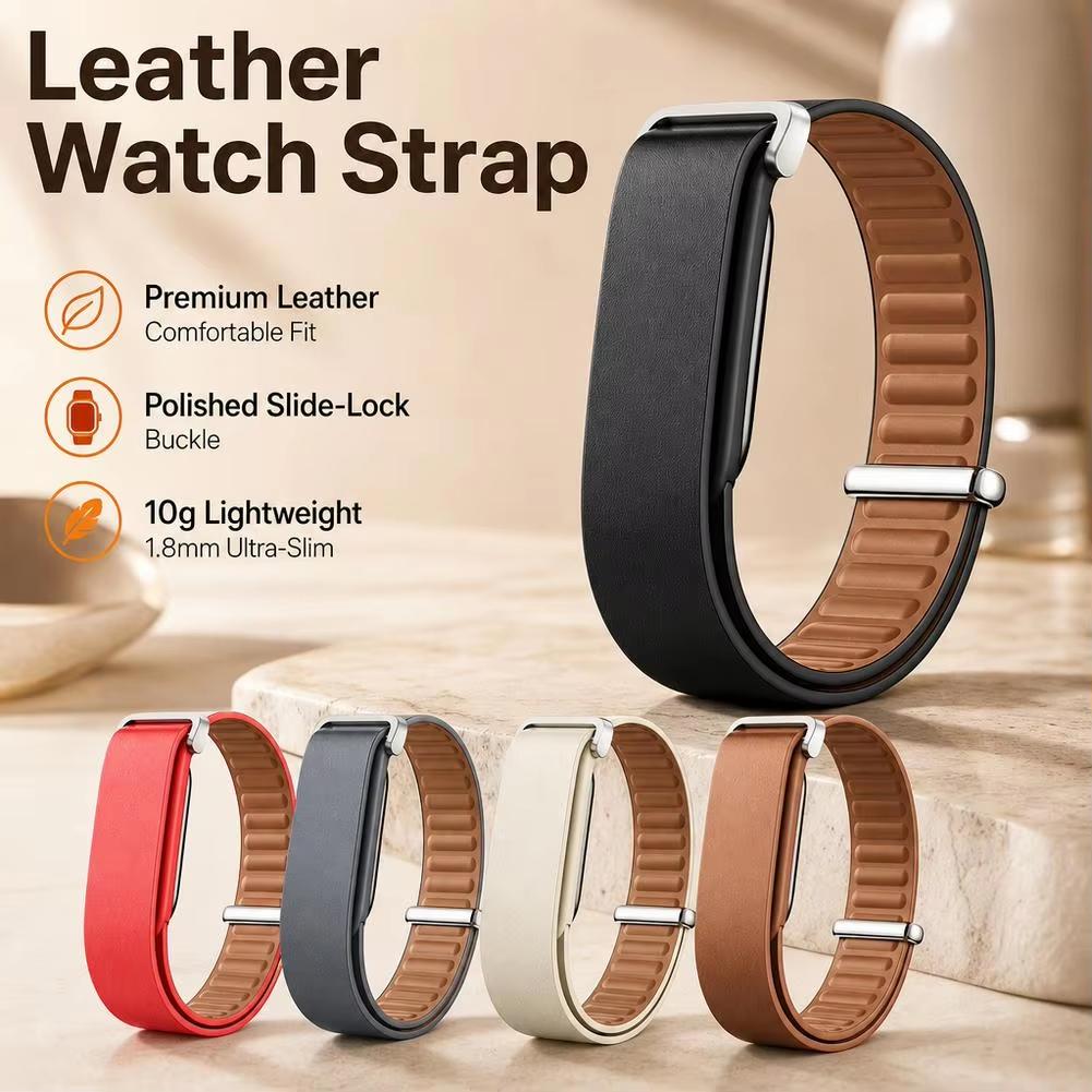 Cinturino a Passante in Pelle per Google Fitbit Air Sport Braccialetto di Ricambio Traspirante Correa Fitbit Air Band Accessori Smartwatch 3