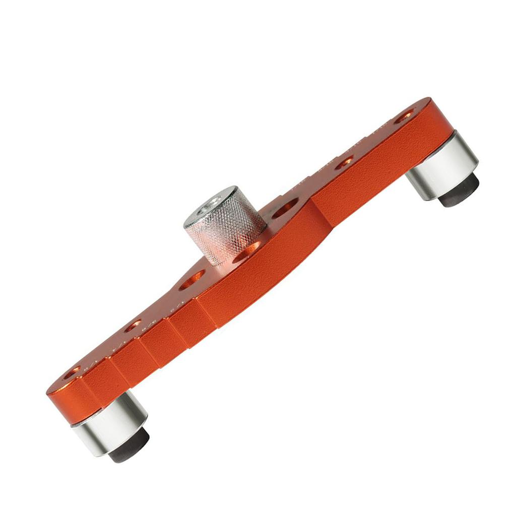 Self Centering Drill Jig Set with 1 2 1 4 5 16 3 8 Bit Drill Guide Pin Fixture for Floating and Concealed Shelf Bracket