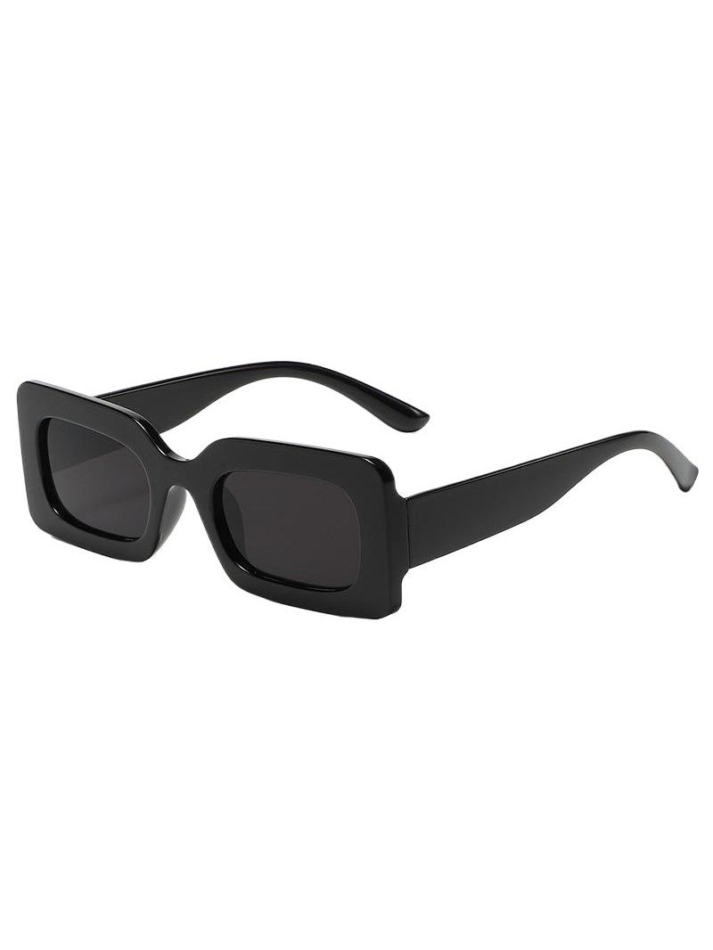 

Y2K Bold Rectangle Sunglasses Multi Color Choices UV Protection Fashion Daily Wear Eyewear KJ102