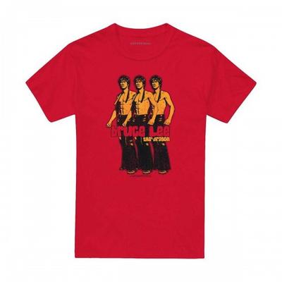 Bruce Lee Unisex Erwachsenen Nunchucks T-Shirt