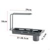 Faucet Drain Rack Sponge Organizer Storage Shelf Stainless Steel Drying Kitchen Accessories