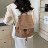 Woven straw bag women's large-capacity new spring and summer backpack casual high-end seaside beach bag