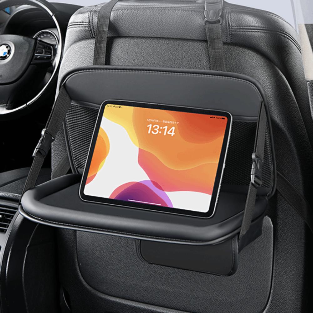Food Tray Foldable Car Backseat Table Large Capacity Car Work Dining Table  Car interior