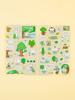 Daiso Sajoo Sticker Set 5 Types 10sheets