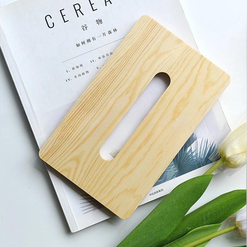 Tissue Box Vintage Coffee Table Organizer, Moisture-Proof Desktop Storage Tissue Holder Meal Paper Storage Toilet Paper Storage