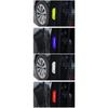 4PCS Car Door Safety Warning Reflective Mark 3D Sticker Car Accessories for Honda Fit Jazz Civic Accord Pilot Passport Stepwgn CRV BRV HRV Insight