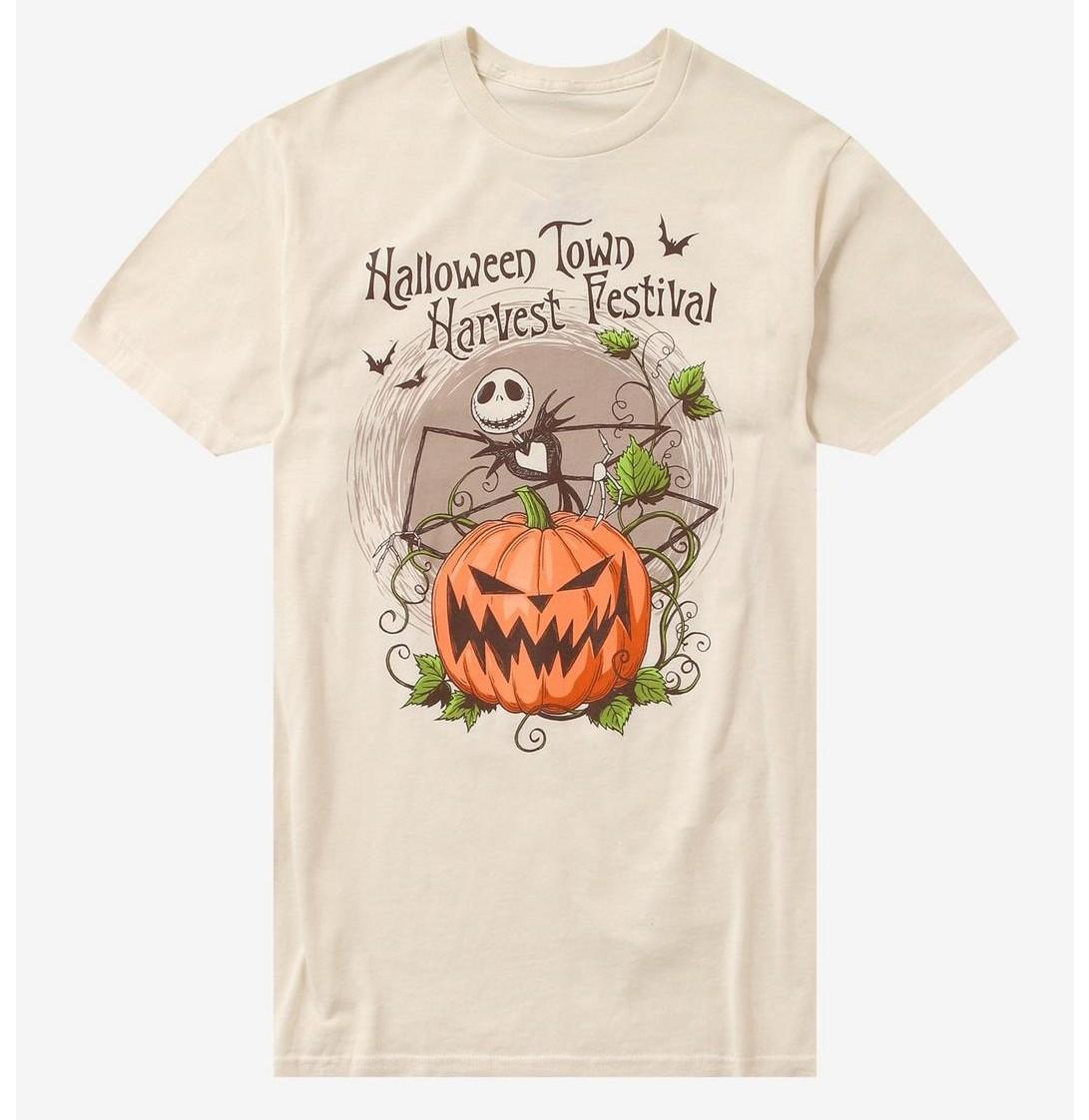 Футболка  Кошмар перед Рождеством  Сбор тыкв, унисекс, размеры S-5XL XL