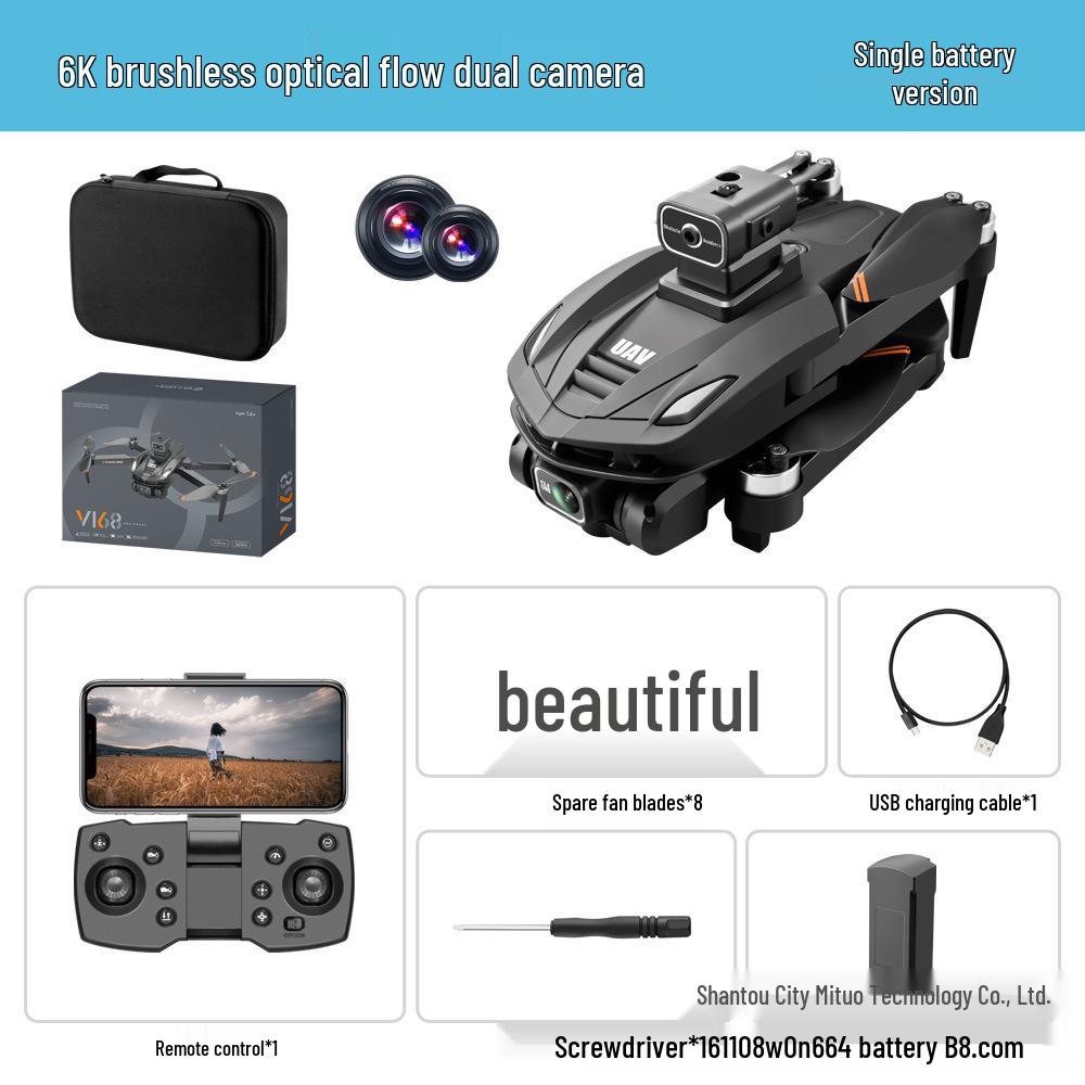 V168 GPS 8K HD Brushless Drone with Intelligent Obstacle Avoidance